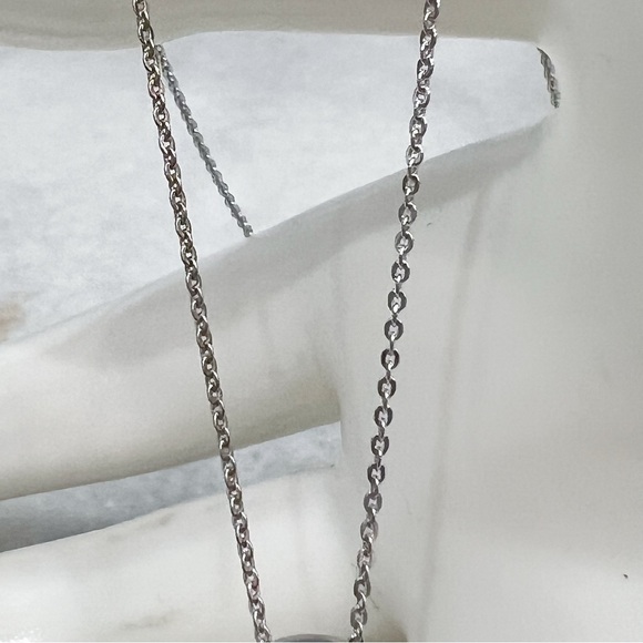 Multi Sapphire 18K Vermeil YG Sterling Silver Pendant 20” Necklace - Picture 7 of 13